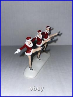 Dept 56 Christmas In The City, Radio City Rockettes NIB #56. 58991 Retired