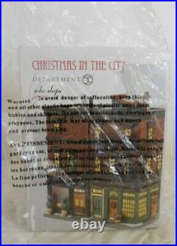 Dept 56 Christmas In The City SOHO SHOPS New 4030347 RARE! CIC