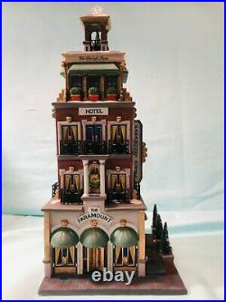 Dept 56 Christmas In The City Series 2000 Paramount Hotel Very Rare New 56.68911
