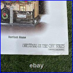 Dept 56 Christmas In The City Series 2003 Harrison House #59211 With box