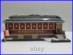 Dept 56 Christmas In The City Series American Diner 2007 Complete Works Great