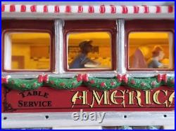 Dept 56 Christmas In The City Series American Diner 2007 Complete Works Great