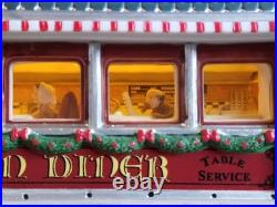 Dept 56 Christmas In The City Series American Diner 2007 Complete Works Great