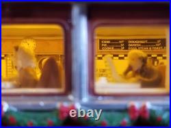 Dept 56 Christmas In The City Series American Diner 2007 Complete Works Great