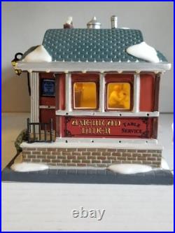 Dept 56 Christmas In The City Series American Diner 2007 Complete Works Great