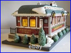 Dept 56 Christmas In The City Series American Diner 2007 Complete Works Great