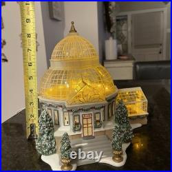 Dept 56 Christmas In The City Series Crystal Gardens Conservatory