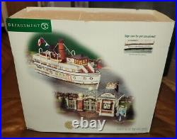 Dept 56 Christmas In The City Series East Harbor Ferry Set of 3 With Box Retired