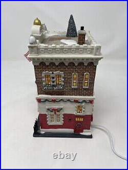 Dept 56 Christmas In The City Series Engine Company 10 Rare