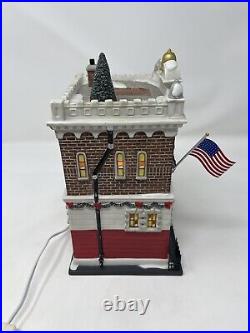 Dept 56 Christmas In The City Series Engine Company 10 Rare
