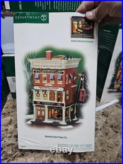 Dept 56 Christmas In The City Series Hammerstein Piano Co 799941 COMPLETE RARE
