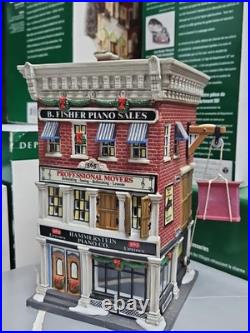 Dept 56 Christmas In The City Series Hammerstein Piano Co 799941 COMPLETE RARE