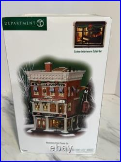 Dept 56 Christmas In The City Series Hammerstein Piano Co #799941 RETIRED RARE