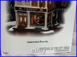 Dept 56 Christmas In The City Series Hammerstein Piano Co #799941 RETIRED RARE