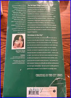 Dept 56 Christmas In The City Series Holy Name Church #58875