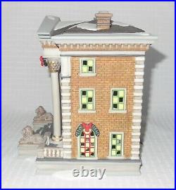 Dept 56 Christmas In The City Series-Hudson Public Library