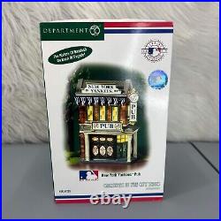 Dept 56 Christmas In The City Series New York Yankees Pub