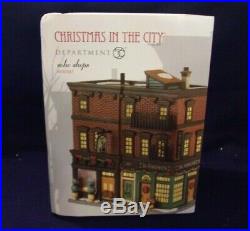 Dept. 56 Christmas In The City Series Soho Shops #4030347 NIB