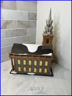 Dept 56 Christmas In The City St. Paul's Chapel 4020173 With Box