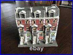 Dept 56 Christmas In The City Sutton Place Brownstone Porcelain Retired