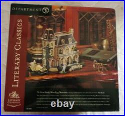 Dept 56 Christmas In The City THE GREAT GATSBY WEST EGG MANSION New