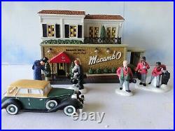 Dept 56 Christmas In The City THE MACAMBO and Steppen' out on the town