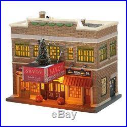 Dept 56 Christmas In The City THE SAVOY BALLROOM 6005383 Dept 56 NEW 2020 Lindy