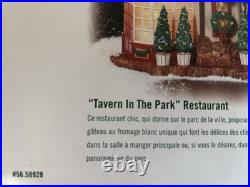 Dept 56 Christmas In The City Tavern In The Park Restaurant 56.58928 RARE EUC Dept 56 Christmas In The City Tavern In The Park Restaurant 56.58928 RARE EUC