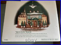 Dept 56 Christmas In The City Tavern In The Park Restaurant 56.58928 RARE EUC Dept 56 Christmas In The City Tavern In The Park Restaurant 56.58928 RARE EUC