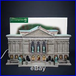 Dept 56 Christmas In The City The Art Institute of Chicago Mint 56.59222