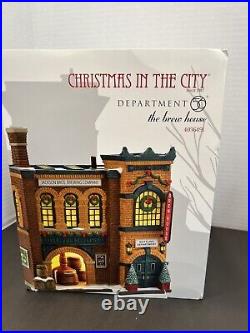 Dept 56 Christmas In The City The Brew House 4036491 Retired Hard To Find