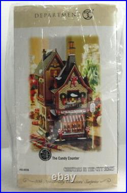 Dept 56 Christmas In The City The Candy Counter Brand New