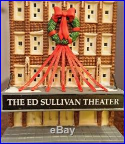 Dept 56 Christmas In The City The Ed Sullivan Theater Limited Prod Rare New