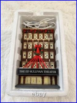 Dept 56 Christmas In The City The Ed Sullivan Theater Limited Prod Rare New