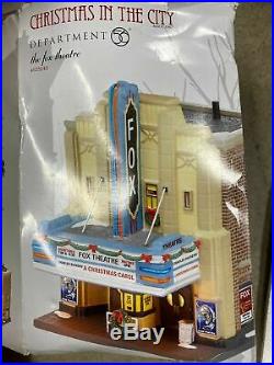 Dept 56 Christmas In The City The Fox Theater