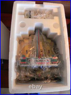 Dept. 56 Christmas In The City! The Fox Theatre! Brand New