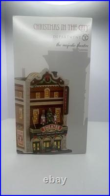 Dept 56 Christmas In The City The Majestic Theatre Nutcracker Ballet Rare