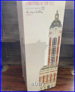 Dept 56 Christmas In The City The Singer Building 6000569 Retired Free Ship