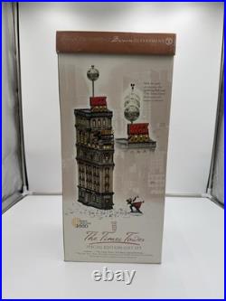 Dept 56 Christmas In The City The Times Tower 2000 Special Edition Gift Set Dept 56 Christmas In The City The Times Tower 2000 Special Edition Gift Set