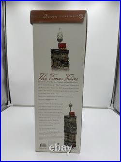 Dept 56 Christmas In The City The Times Tower 2000 Special Edition Gift Set