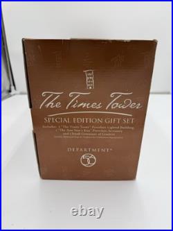 Dept 56 Christmas In The City The Times Tower 2000 Special Edition Gift Set