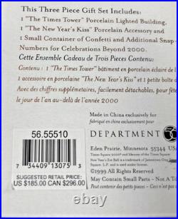Dept 56 Christmas In The City The Times Tower 2000 Special Edition Gift Set