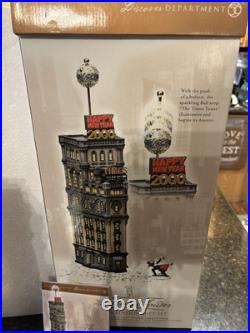 Dept 56 Christmas In The City The Times Tower Special Edition Gift Set 2000