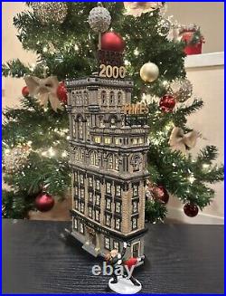 Dept 56 Christmas In The City The Times Tower Tested Works Vintage Retired 1999