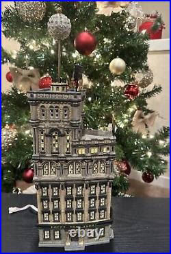 Dept 56 Christmas In The City The Times Tower Tested Works Vintage Retired 1999