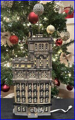 Dept 56 Christmas In The City The Times Tower Tested Works Vintage Retired 1999