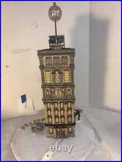 Dept 56 Christmas In The City The Times Tower Very Nice