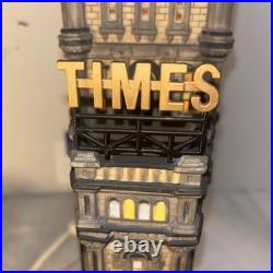 Dept 56 Christmas In The City The Times Tower Very Nice