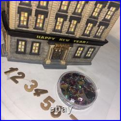 Dept 56 Christmas In The City The Times Tower Very Nice