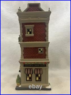 Dept 56 Christmas In The City Uptown Chess Club #6009754 NEW